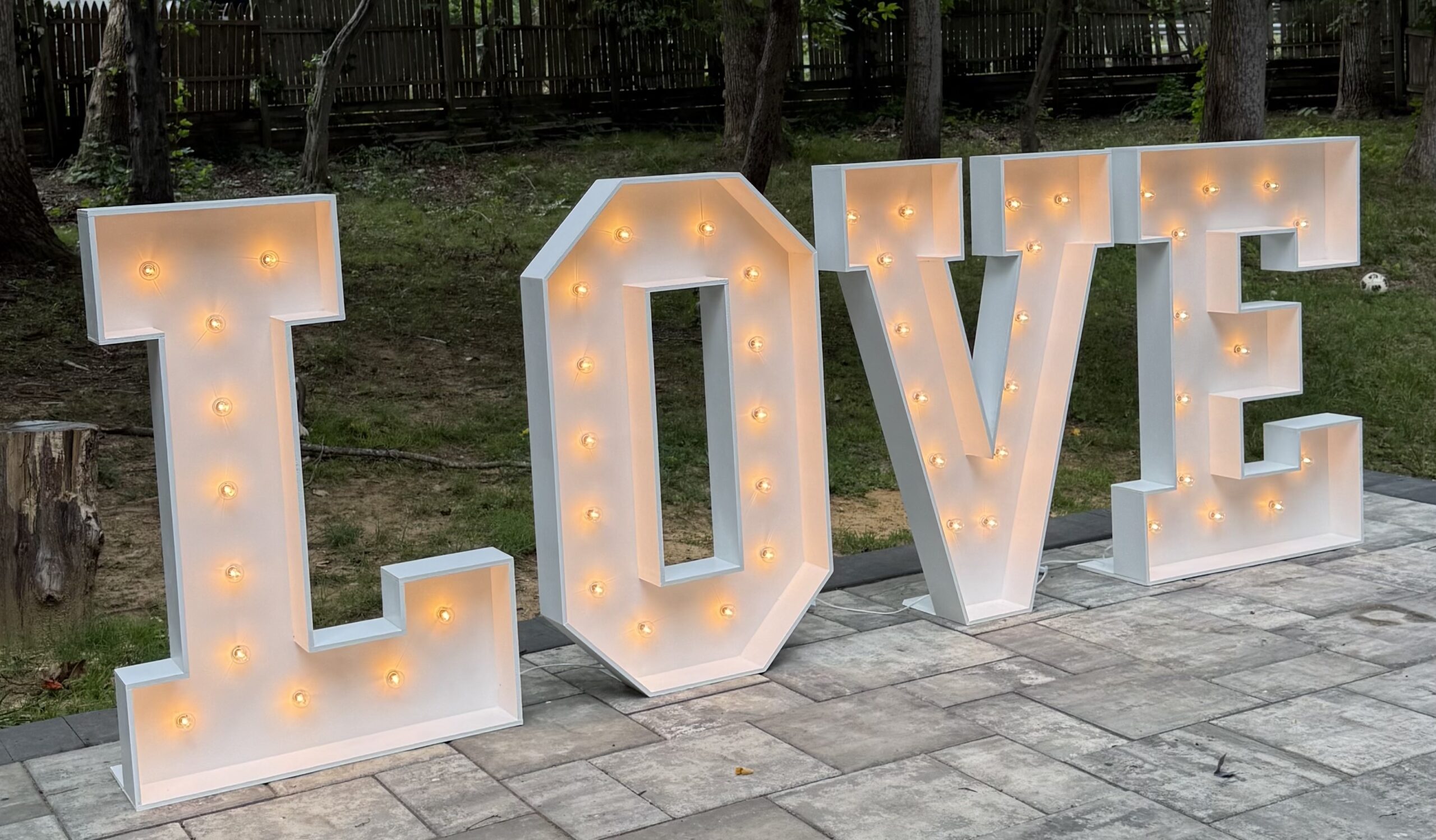 LOVE Marquee Letter Rental